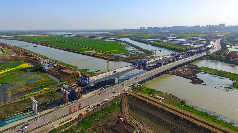 Divert the Yangtze River to the Huaihe River